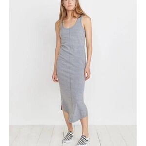 Marine Layer Angie Midi Tank Sundress‎ Cotton Blend Gray Beachy Casual Size M